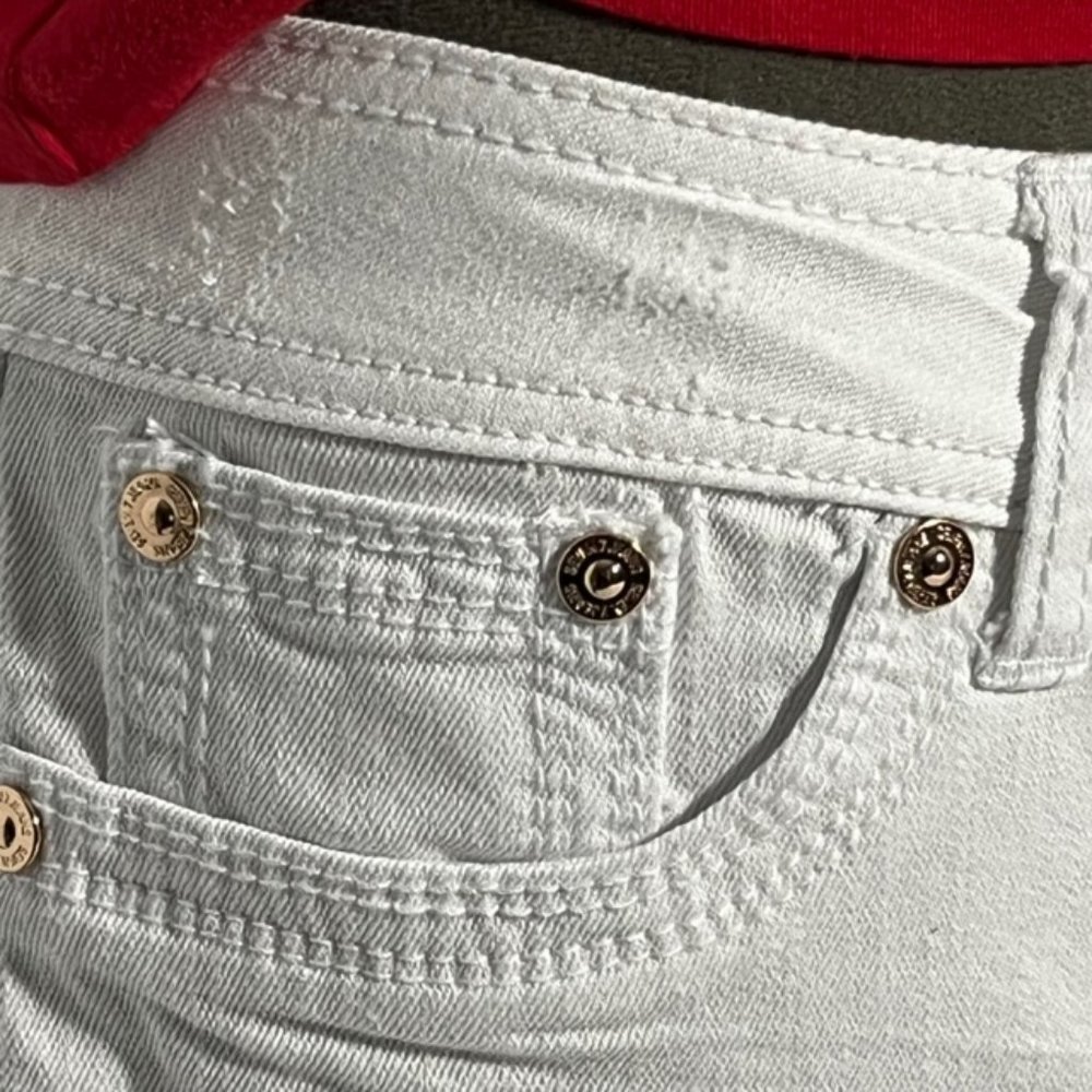 SEVEN7 White Jeans Shorts Size 8 NWT - Picture 7 of 12